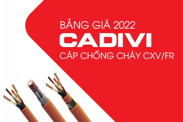 Dây điện chống cháy Cadivi