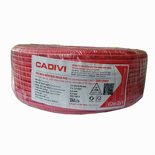 Dây điện đôi mềm OVAN - VCMO