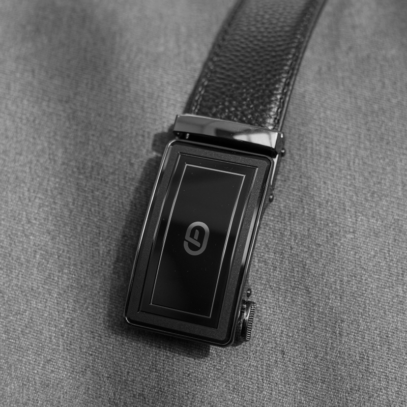 Dây lưng da bò mặt kính viền nhám FTT Leather
