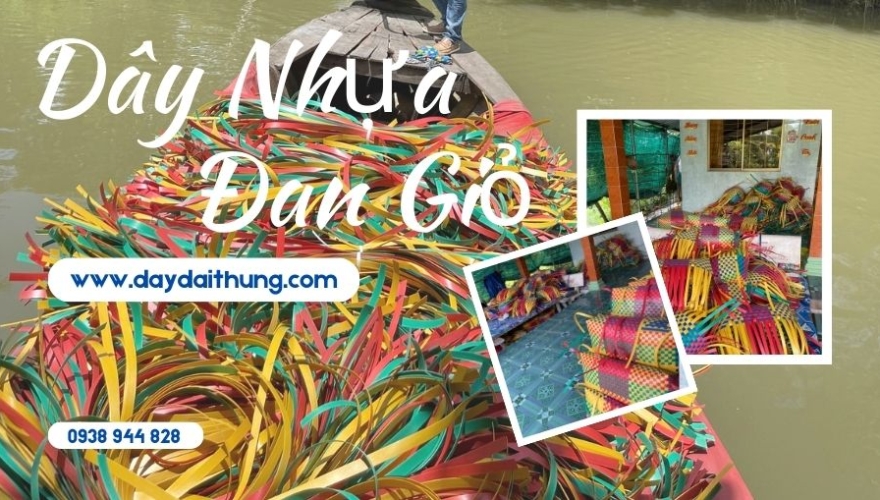 Dây nhựa đan giỏ
