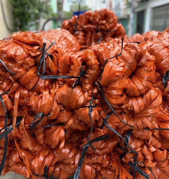Dây nilon Bẹ màu cam