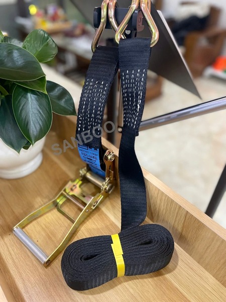 Dây tăng đơ chằng hàng 5cm 3 tấn màu đen