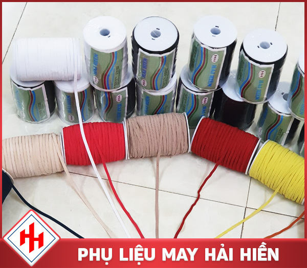 Dây thun dệt màu