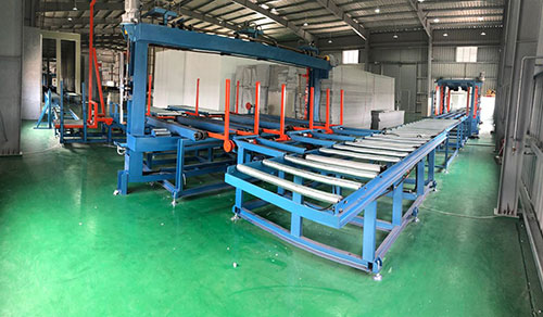 Dây chuyền cắt sản phẩm