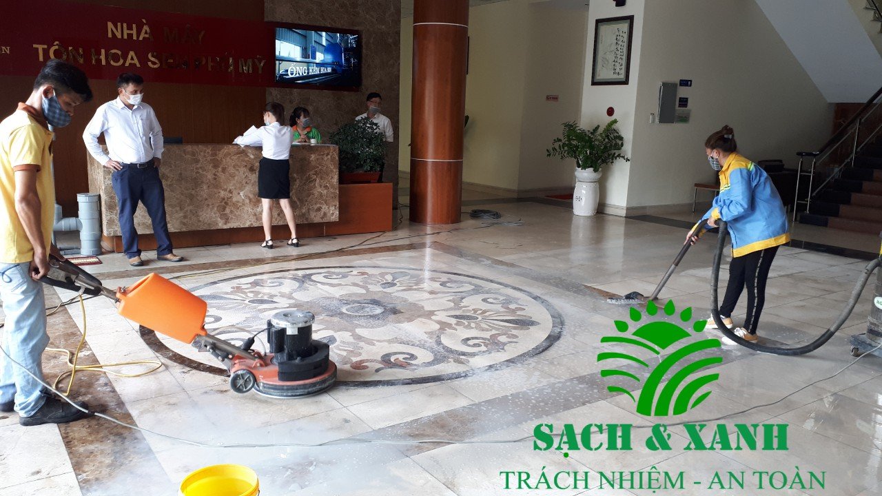 Dịch vụ đánh bóng sàn