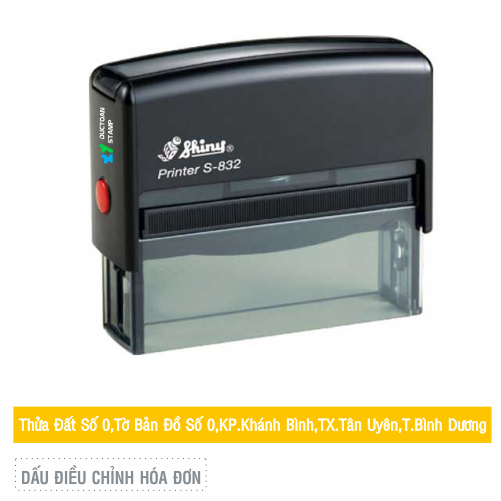 Dấu điều chỉnh hóa đơn