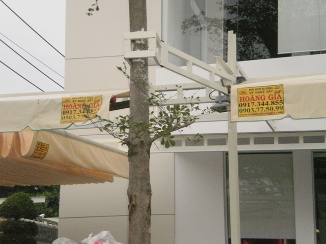 Mái hiên di động
