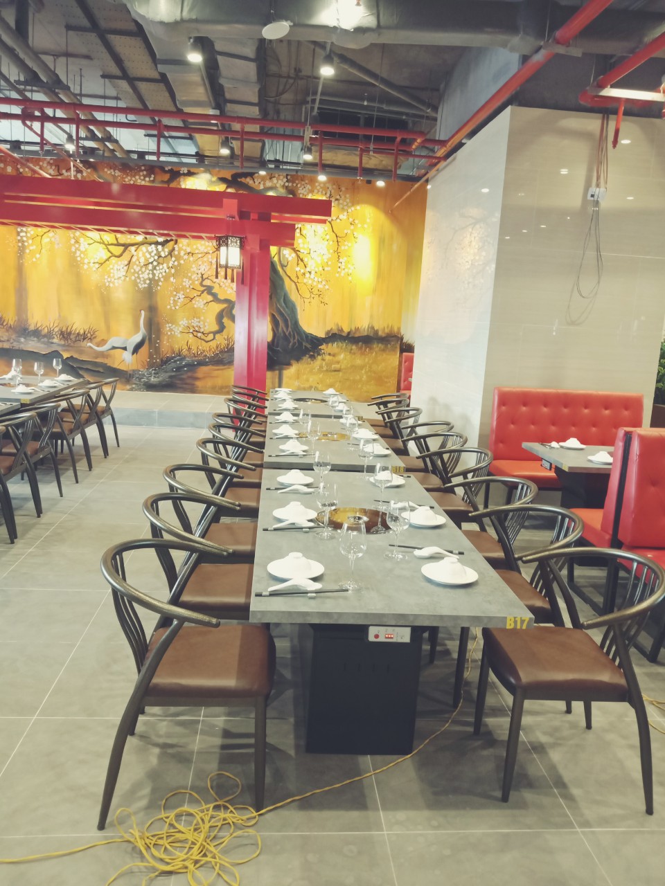 Bếp lẩu, nướng không khói