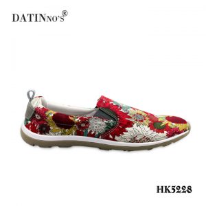 Giày búp bê đỏ hồng xanh