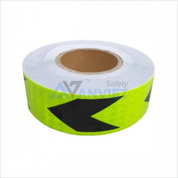 Đề can phản quang thiết kế mũi tên bám dính V03