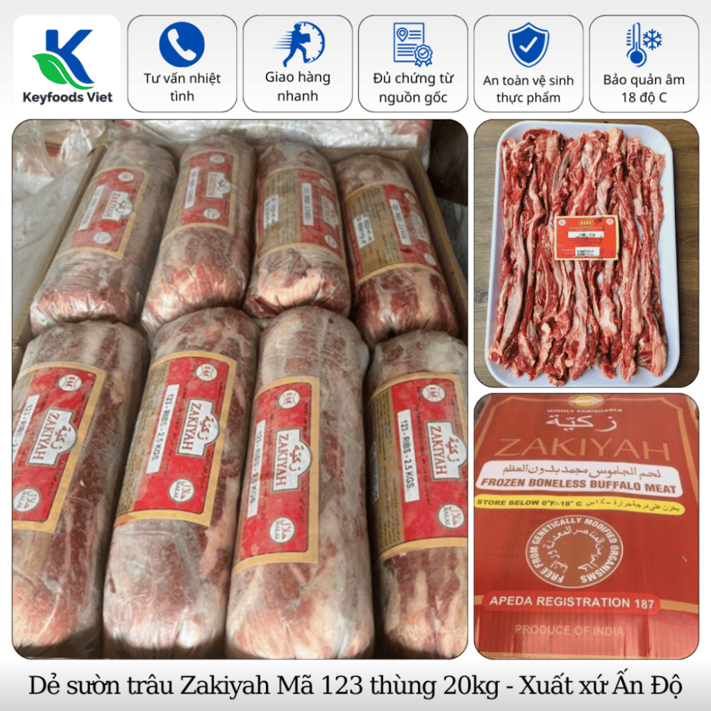 Dẻ sườn trâu M123 Zakiyah