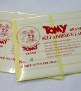 Decal Tommy A5