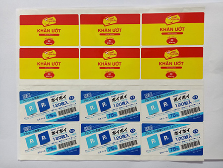 Decal dạng tờ