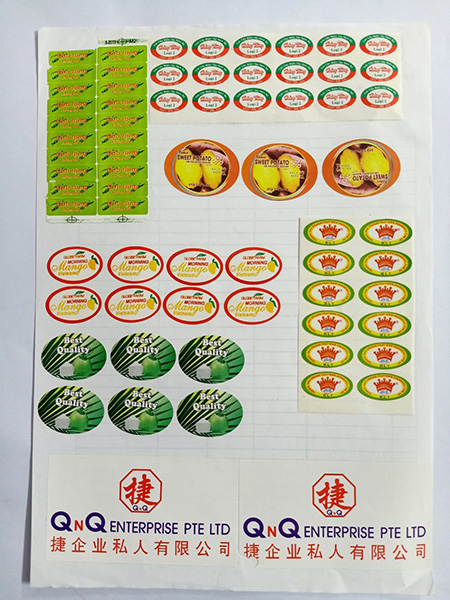 Decal dạng tờ