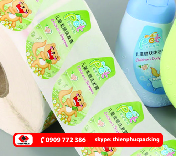 In decal nhựa mờ
