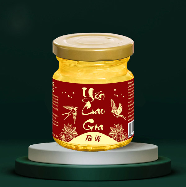 In tem nhãn yến hũ