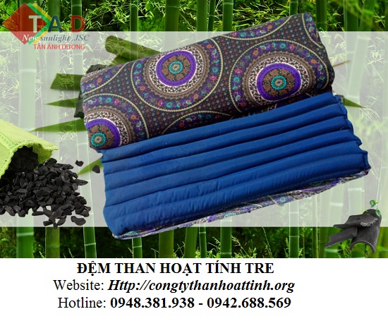 Đệm than hoạt tính tre
