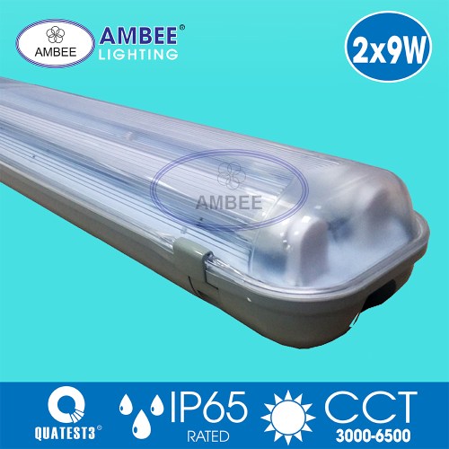 Đèn Led chống thấm IP65 đôi 0.6m 2x9W