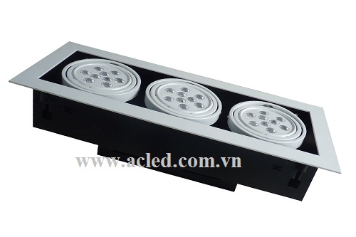 Đèn Led Downlight-3-Head-9w