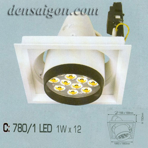 Đèn lon âm Led