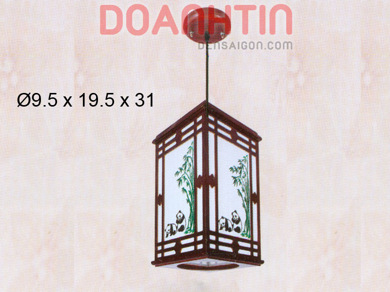 Đèn thả da dê
