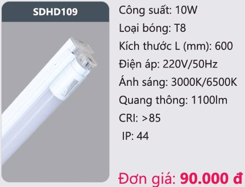 Bóng đèn tuýp led