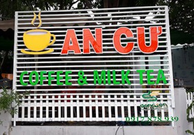 Đèn Led, chữ nổi