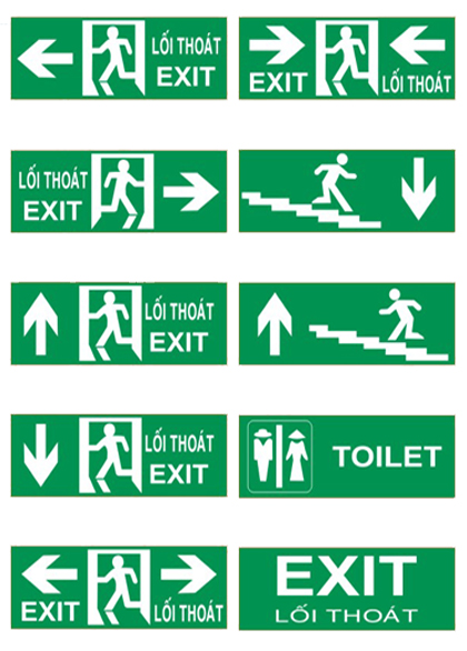 Đèn chỉ lối thoát hiểm