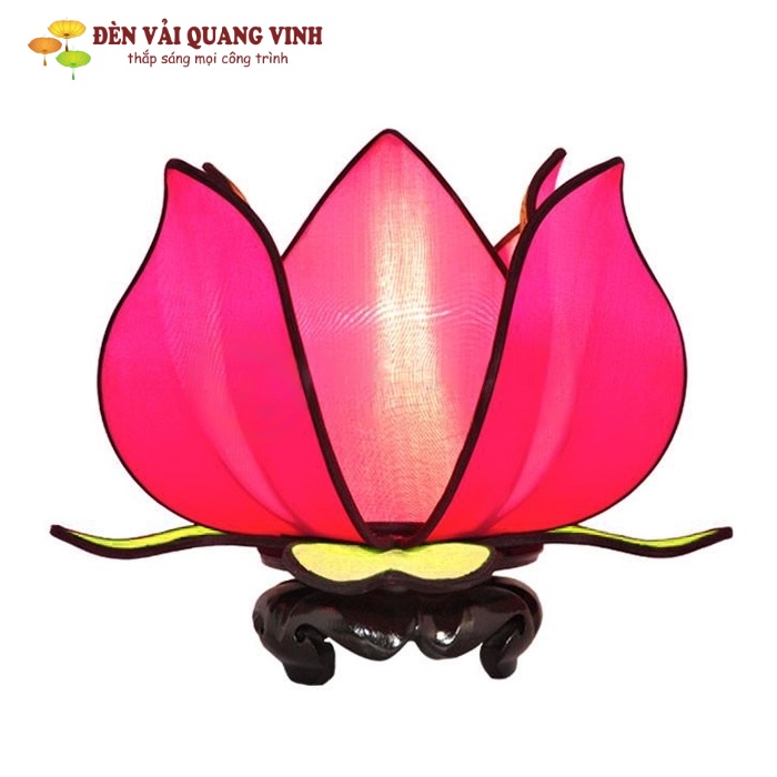 Đèn hoa sen trang trí nhà hàng chay