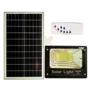 Đèn Led Pha 200W Năng Lượng Mặt Trời Solar Light