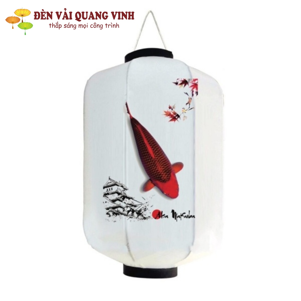 Đèn lồng Nhật in theo logo