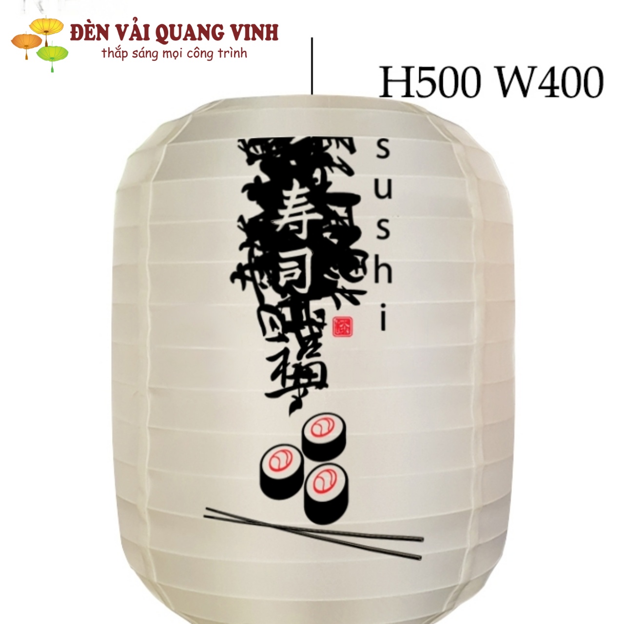 Đèn lồng Nhật trang trí nhà hàng Nhật
