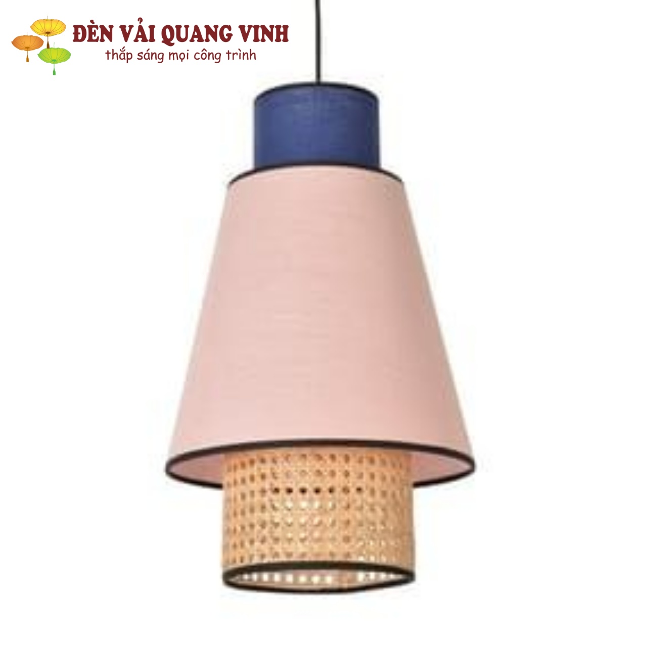Đèn mây tre trang trí resort