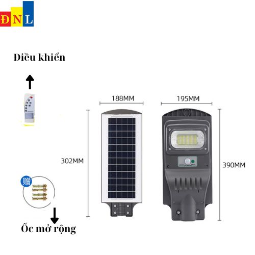 Đèn năng lượng mặt trời Diho 30w