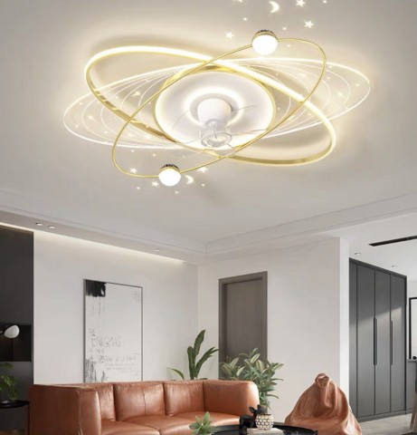 Đènốp trần liền quạt