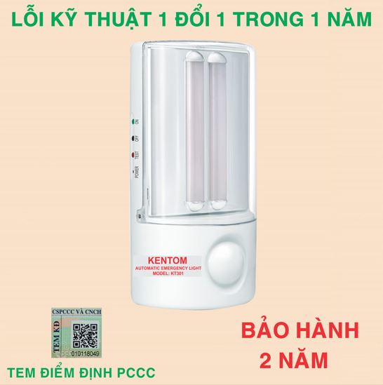 Đèn sạc chiếu sáng khẩn cấp KT301 PIN