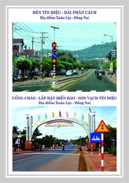 Đèn tín hiệu, cổng chào