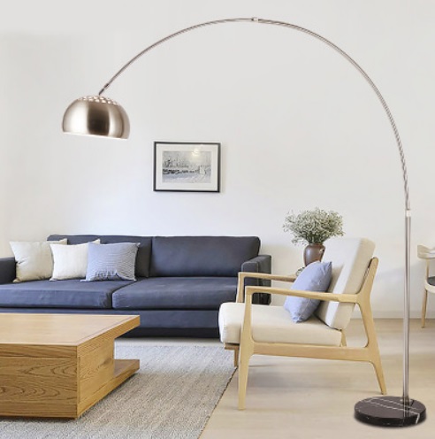Đèn cây đứng inox