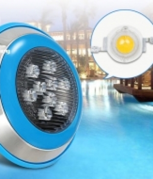Đèn led hồ bơi 12V-12W ánh sáng đổi màu - ánh sáng xanh blue