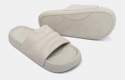 Dép bánh mì Trendy 5 quai nhựa nâu