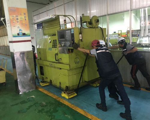 Di dời và lắp đặt máy móc