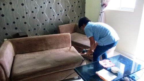 Dịch vụ giặt nệm ghế sofa