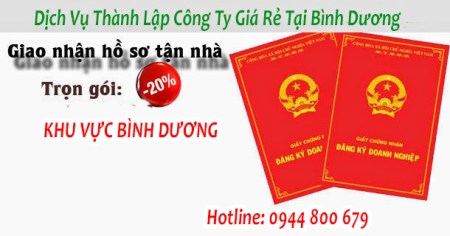 Dịch vụ thành lập công ty