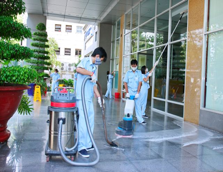 Dịch vụ tổng vệ sinh sau xây dựng
