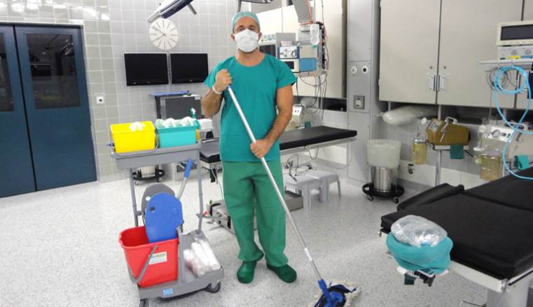 Dịch vụ vệ sinh bệnh viện