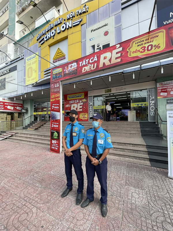Dịch vụ bảo vệ siêu thị