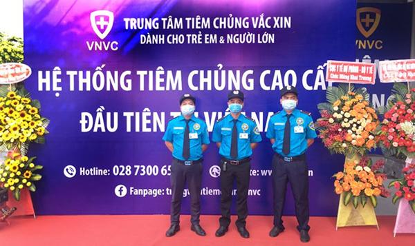 Dịch vụ bảo vệ trung tâm tiêm chủng