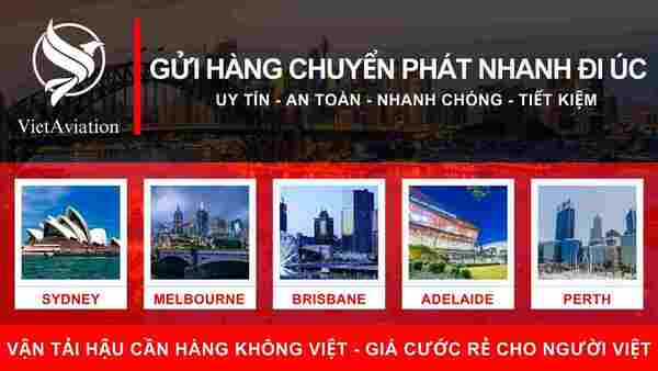 Dịch vụ chuyển phát nhanh đi Úc