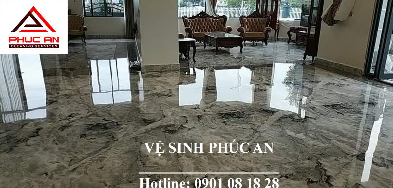 Dịch vụ đánh bóng, phục hồi sàn đá