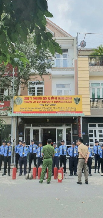 Dịch vụ đào tạo bảo vệ Thắng Lợi 24H